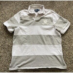 Vintage Polo Ralph Lauren Rugby Shirt Mens Large Custom Fit Bleecker #5